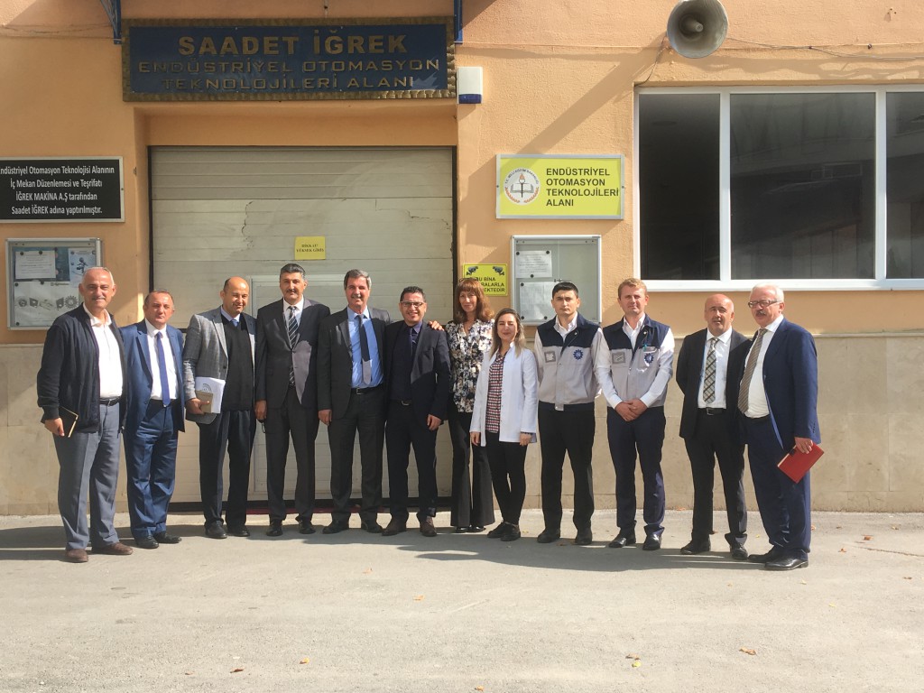 MEB MTGM ÖZ DEĞERLENDİRME DENETÇİLERİLERİ ALANIMIZI ZİYARET ETTİLER.
