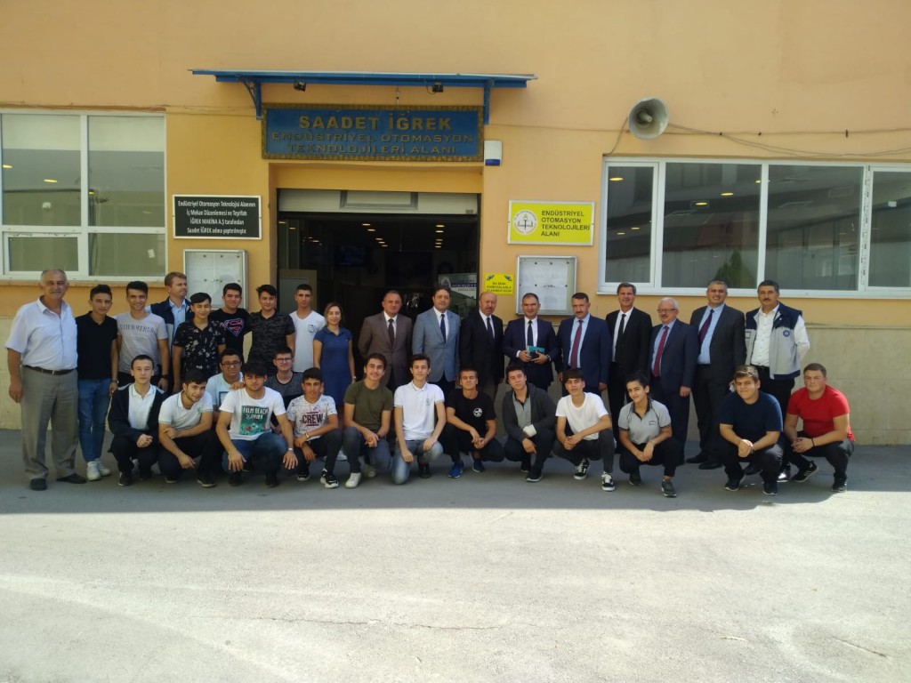 MEB MTEGM DAİRE BAŞKANI SN. MEHMET SALİH CANBAL ALANIMIZI ZİYARET ETTİ