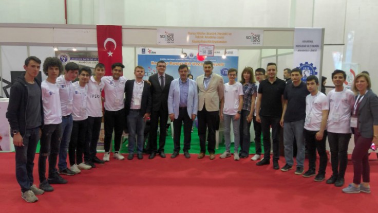 SCİENCE EXPO 2019 ENDÜSTRİYEL OTOMASYON KAYAKÇI ROBOT ATÖLYE ÇALIŞMASI