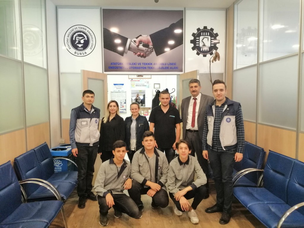 AES ELEKTRONİK VE MAKİNA SAN. TİC. A.Ş. YETKİLİLERİ ALANIMIZI ZİYARET ETTİ.