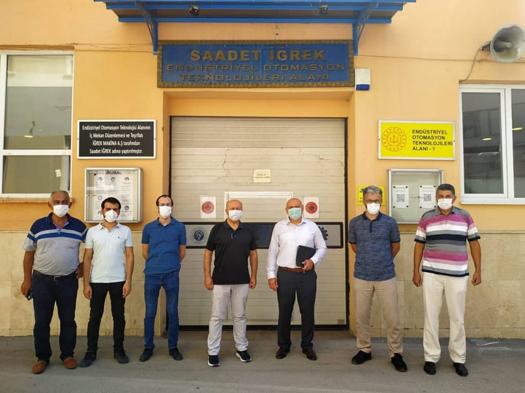 BURSA MODEL FABRİKA YÖNETİMİ ALANIMIZI ZİYARET ETTİ.
