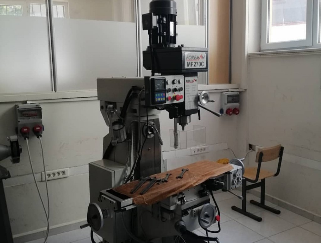 MEKANİK ATÖLYEMİZİN ELEKTRİK TESİSATI ÇEKİLDİ.