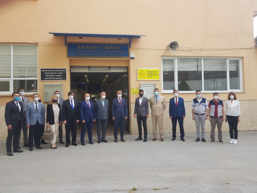 MEB BAKAN YARDIMCISI SN. MAHMUT ÖZER ALANIMIZI ZİYARET ETTİ