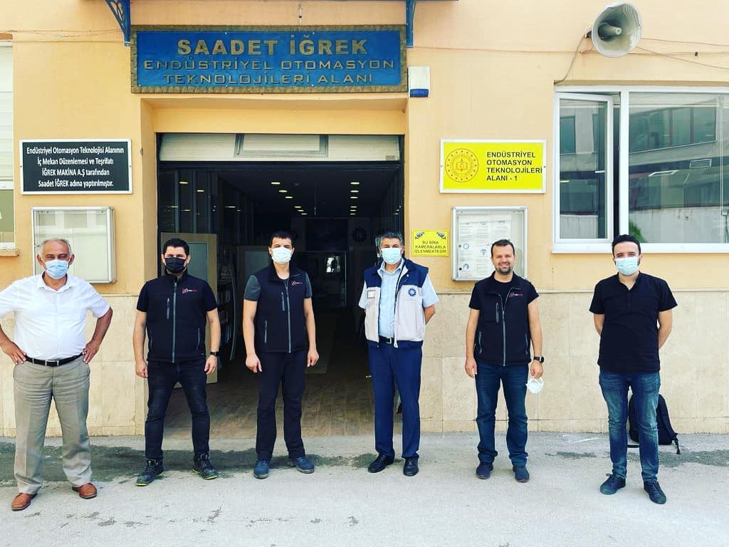 RobAxis Teknik Müdürü Hasan KORKUT’un Alanımızı Ziyareti