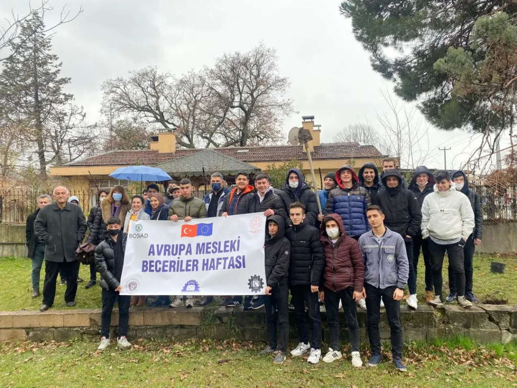 2022 Avrupa Mesleki Beceriler Haftası “Fidan Dikimi” Etkinliği