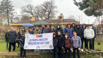 2022 Avrupa Mesleki Beceriler Haftası “Fidan Dikimi” Etkinliği