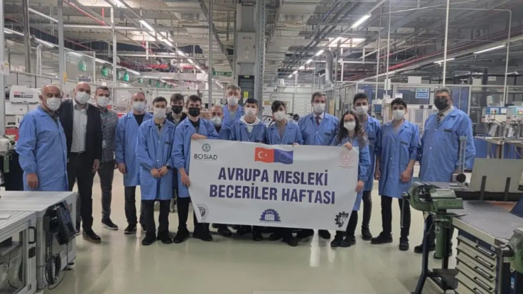 Erasmus+ Grubu BOSCH BU1 Fabrikası Ziyareti