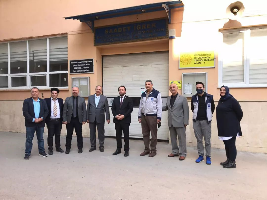 İl Milli Eğitim Müdürümüz Sn. Serkan GÜR’ün Alanımızı Ziyareti