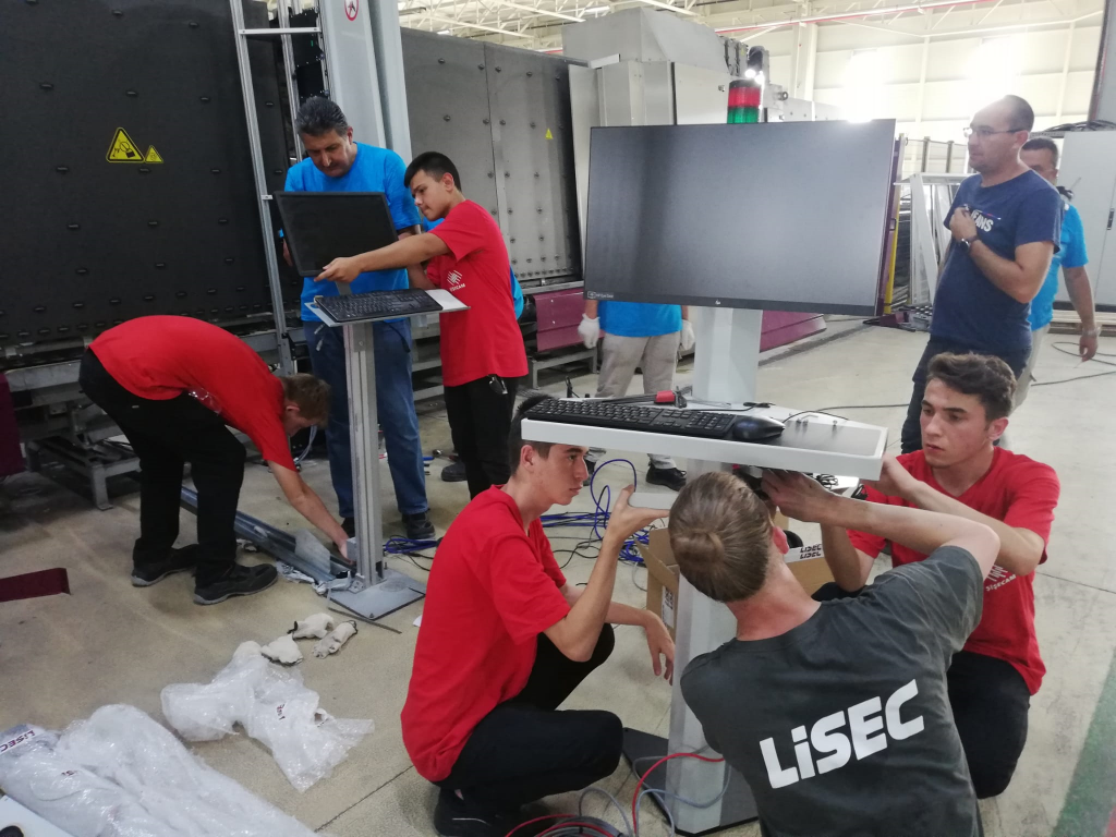 Şişecam Fabrikası Lazer Scanner Montaj ve Kurulumu