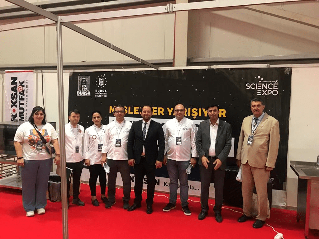 9. Science Expo Meslekler Yarışıyor’u Bursa İl Milli Eğitim Müdürü Ziyaret Etti