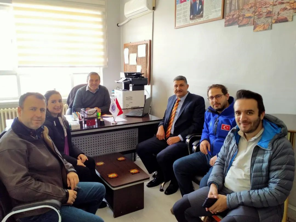 Sn. İsmail Özdemir’e Hayırlı Olsun Ziyaretinde Bulunduk.