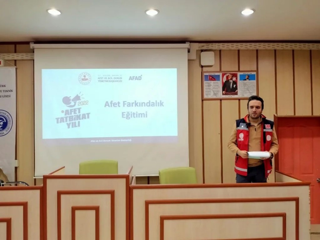 “Afet Farkındalık Eğitimi” Gerçekleştirildi.