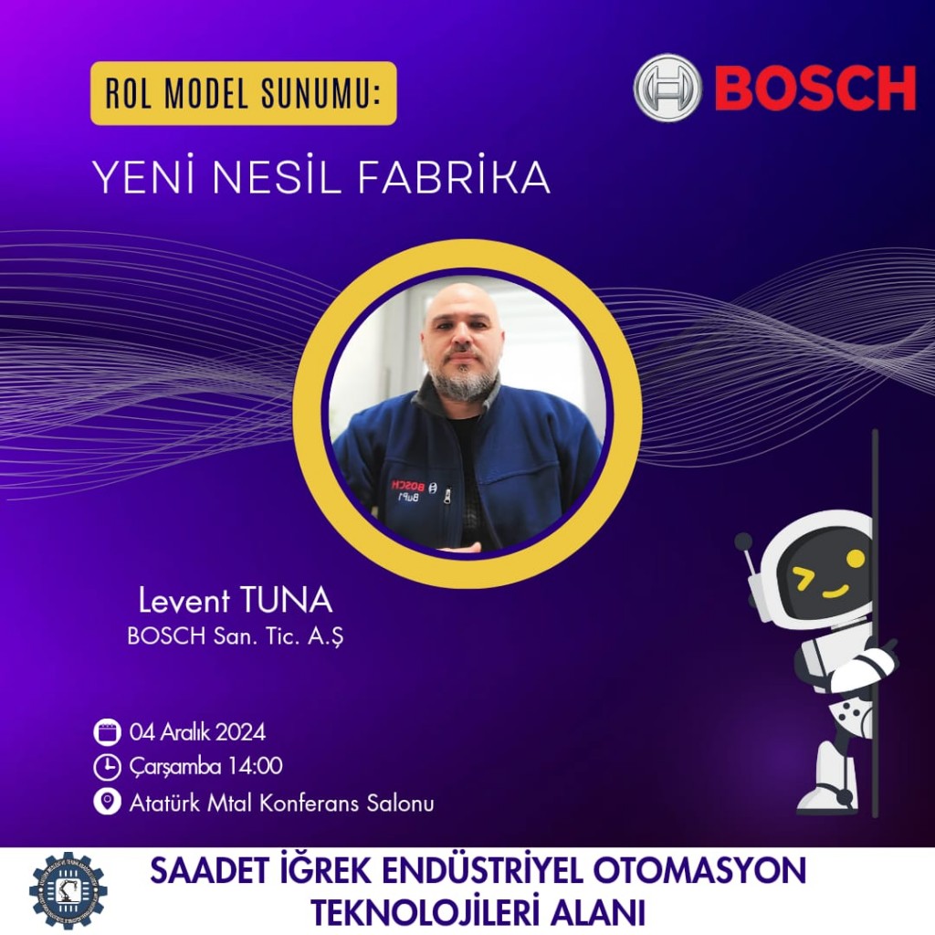 Bosch Rol Model ve Yeni Nesil Fabrika Sunumu
