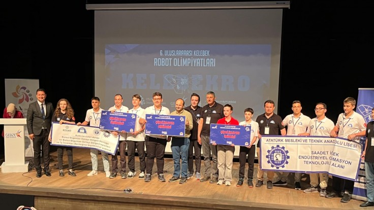 VI. ULUSLARARASI KELEBEK ROBOT OLİMPİYATLARI’NDAN ÖDÜLLERLE DÖNDÜK!