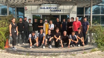 Güleryüz Cobra Otobüs Fabrikası’nı ziyaret ettik.