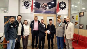 2025 NASA Uzay Uygulamaları Yarışması’na katılan öğrencimiz Ahmet Işıklar’ı Tebrik Ettik.