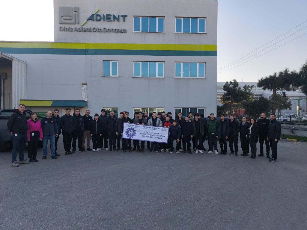 Öğrencilerimizle Diniz Adient’e Teknik Gezi Gerçekleştirdik.