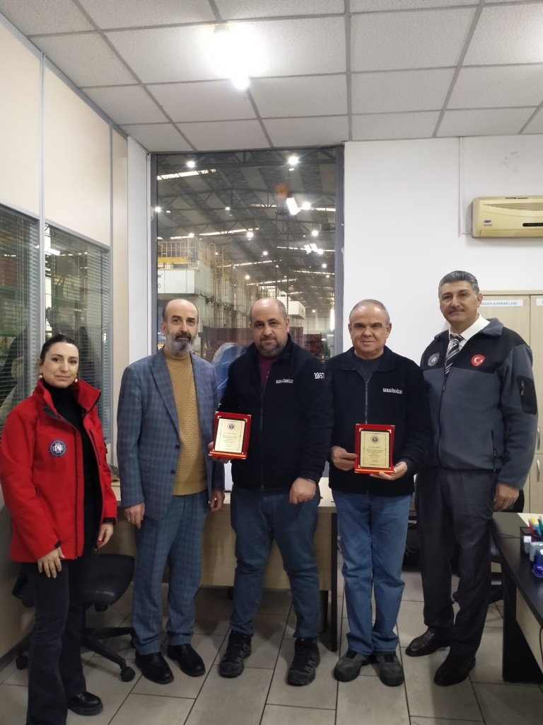 Sarıgözoğlu ve Karan Makine’ye Eğitime Katkılarından Dolayı Teşekkür Ziyareti