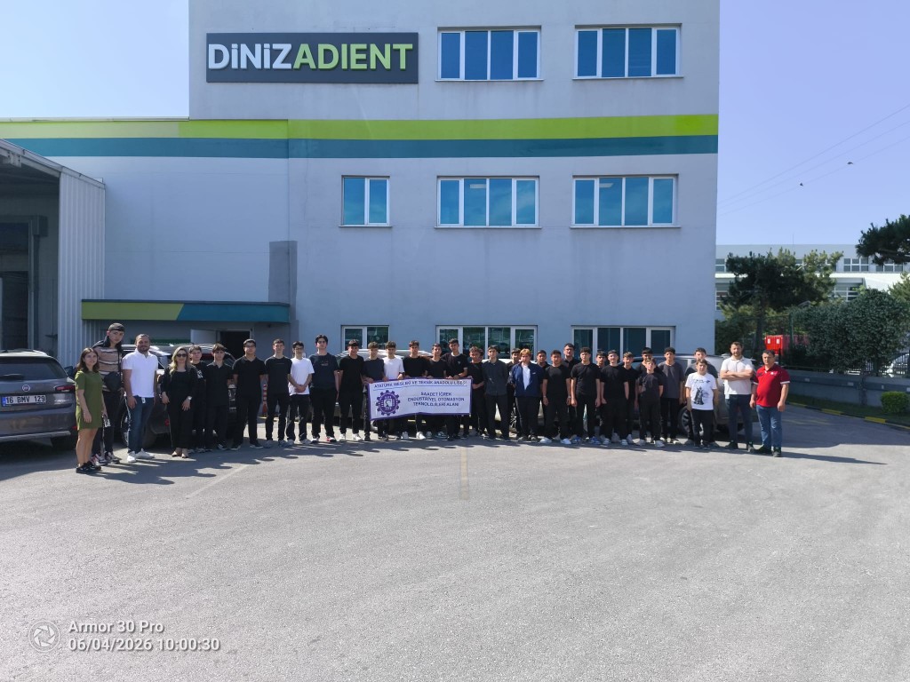 Sınıftan Fabrikaya: DİNİZ ADIENT Teknik Gezisi